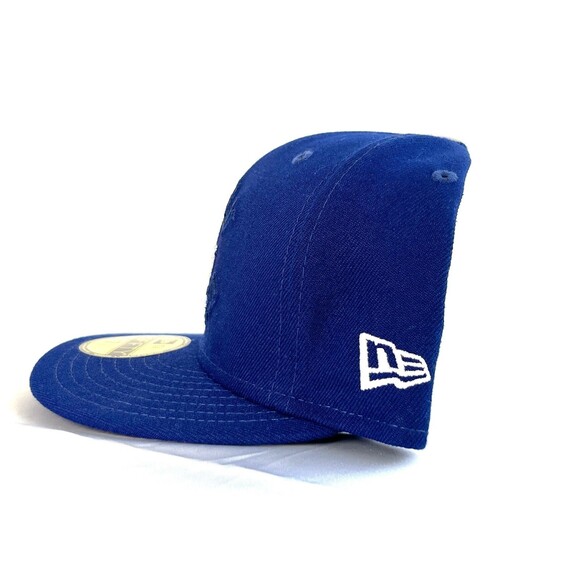 Los Angeles Dodgers Born x Raised New Era 59Fifty Fitted Cap Hat Blue 7 1/4 - Picture 4 of 11